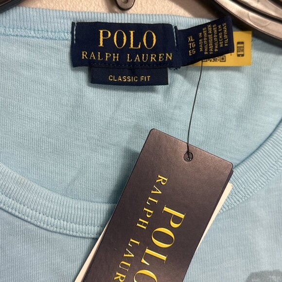 Polo Ralph Lauren Mens XL Neptune Classic Fit Jersey Pacific Graphic T-Shirt - Picture 12 of 14